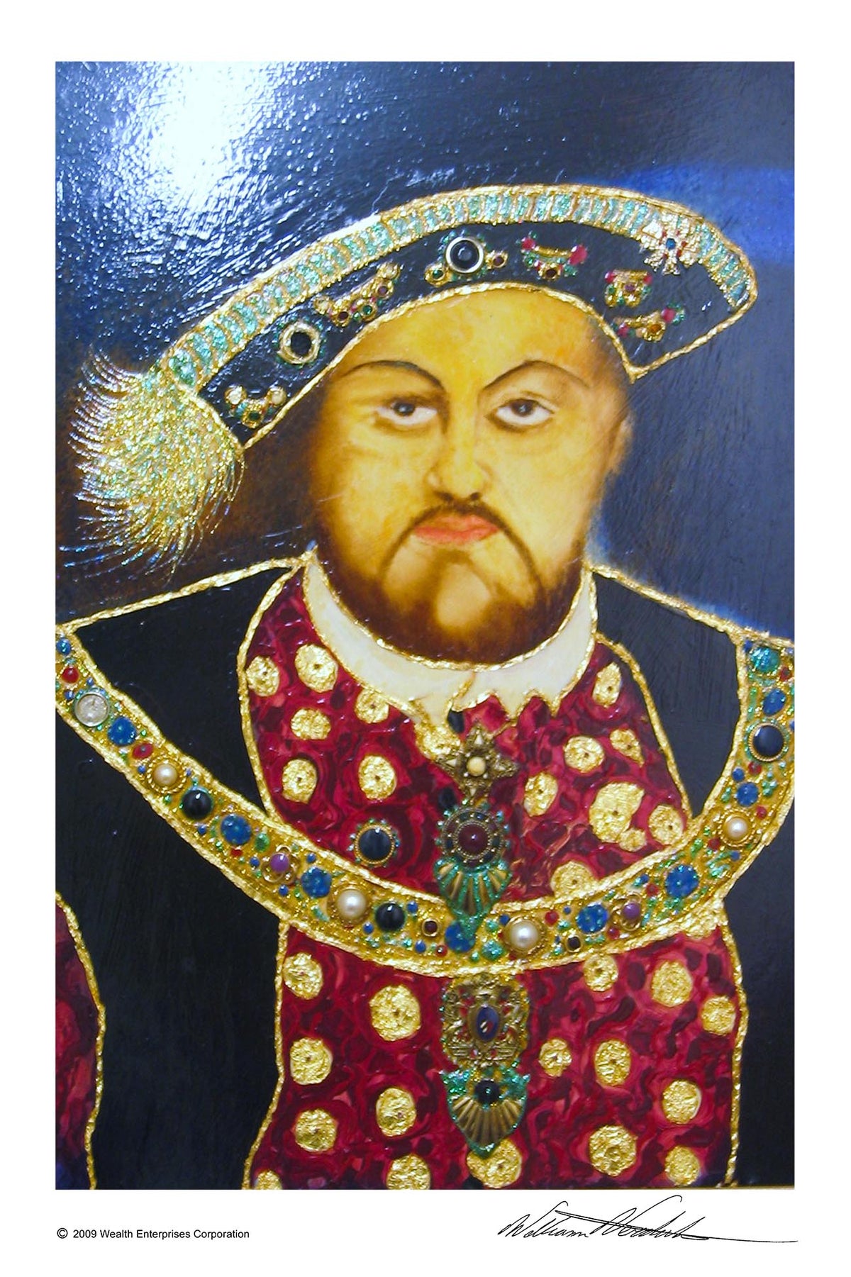 Limited Edition Canvas Print – William Verdult’s Masterpiece (Henry-VIII)