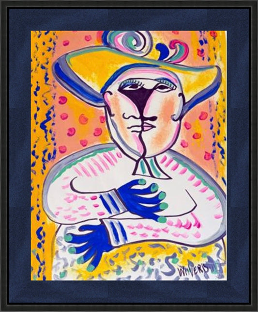 Original– William Verdult’s Masterpiece (Black & Blue Hands #027-1)