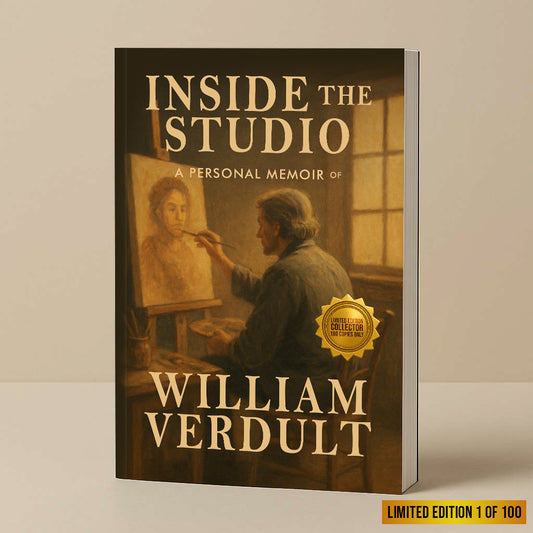 Limited Edition Collector's Series Book#3 Inside the Studio: A Personal Memoir of William Verdult