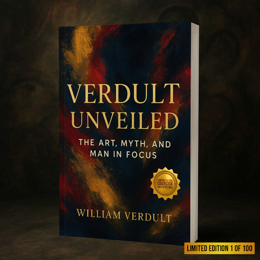 Limited Edition Collector's Series Book#2 Verdult Unveiled: The Art, Myth, and Man in Focus